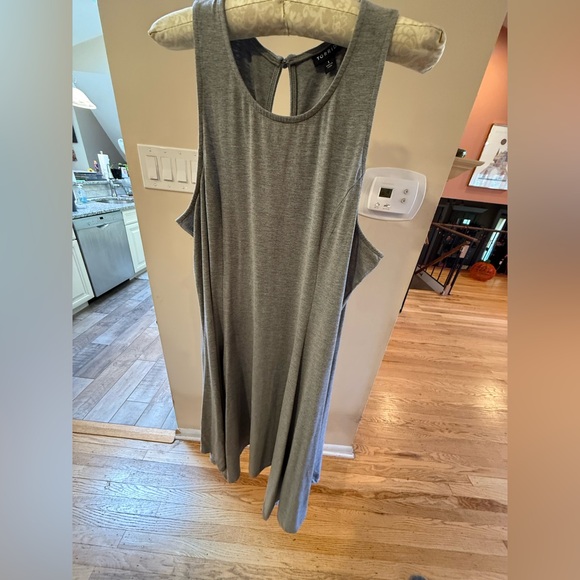 Torrid Grey Swing Tank Dress – Size 1 (Plus 1X) - Picture 2 of 3